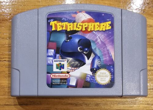 Tetrisphere en muy buen estado con manual Nintendo 64 N64 -PROBADO- funcionando - Imagen 2 de 7