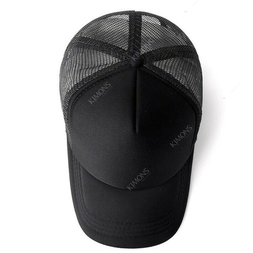 Truckermütze Schaumstoff Netz Baseballkappe Druckknopflasche einfach massiv Herren Hüte Armee I - Bild 8 von 38