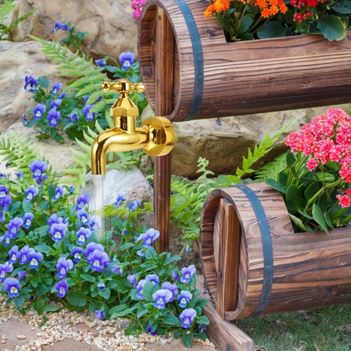 Brunnenmagie Drachenkopf Zartes Wasserhahn-Brunnen- Gartendekor - Bild 8 von 12