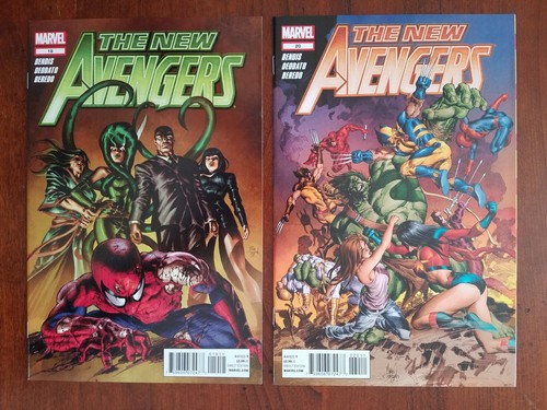 New Avengers vol 2 12 13 14 15 16 17 18 19 20 21 22 variants x3 Marvel comic lot - Picture 10 of 13