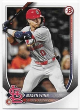 2025 Bowman #100 Masyn Winn - St. Louis Cardinals