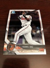 YUSNIEL DIAZ 2018 Bowman Draft  CHROME Orioles #BDC-7 *Mint* Qty