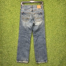 Abercrombie Jeans Boys Size 14 Slim Straight Horton Classic Medium Denim Blue