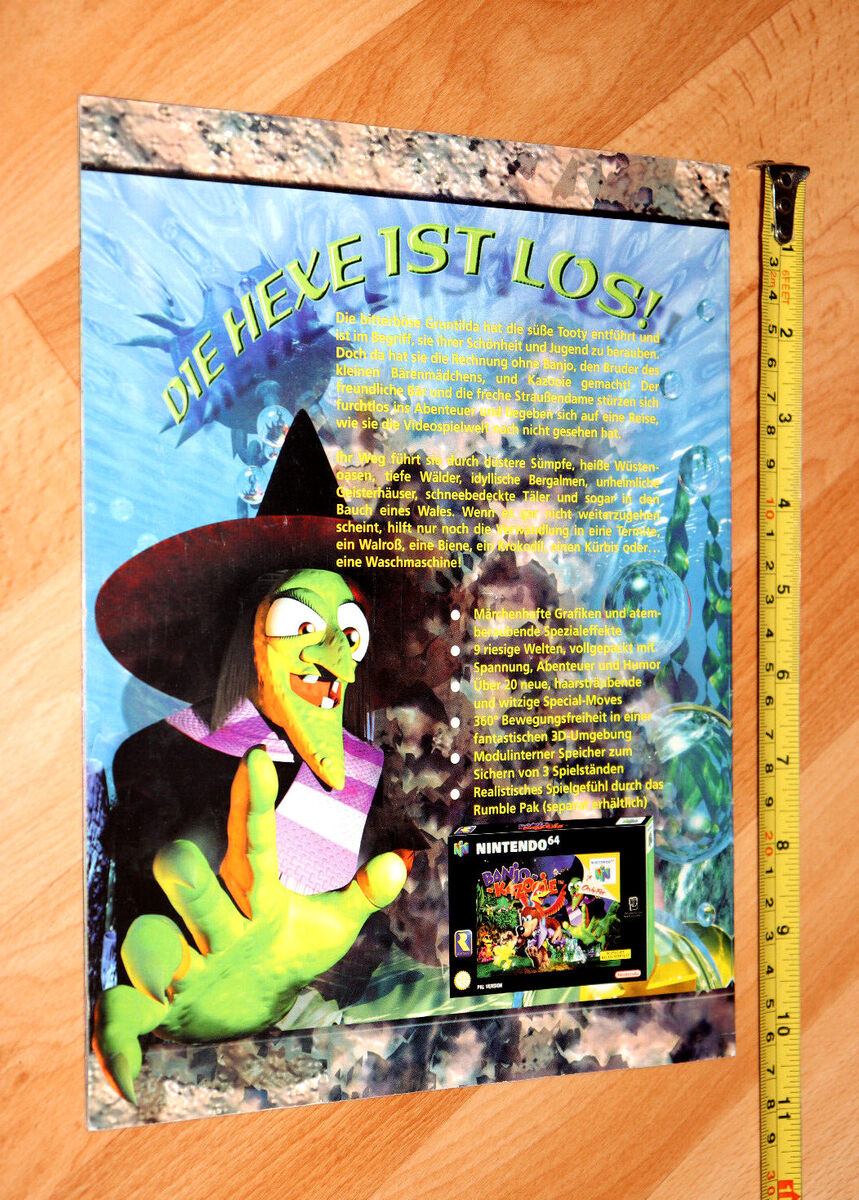 Banjo-Kazooie - Nintendo 64 - Nerd Bacon Magazine