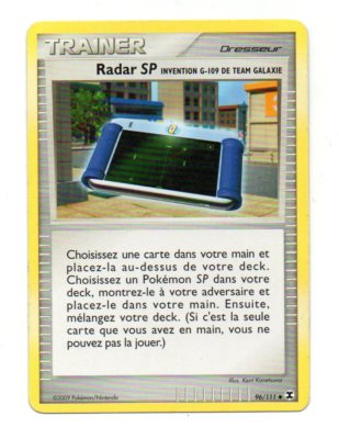 Pokémon Nr. 96/111 - Trainer - Radar SP Erfindung G-109 Von Team Galaxie (A5258)