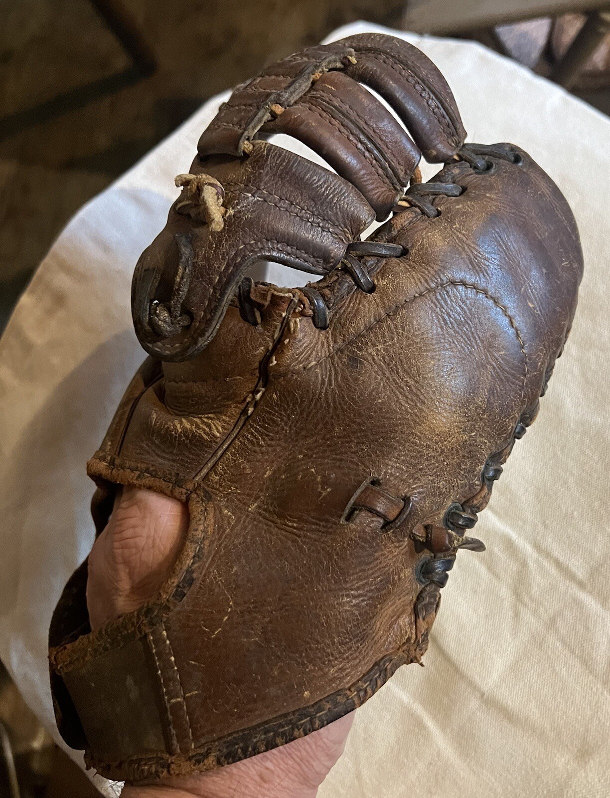 Spalding First Baseman’s Mitt Vintage ‘53’ Nice Glove! eBay