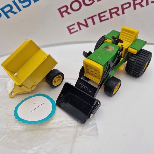 Choose 1970s Tiny Tonka Tractor And Trailers Various Colour Combinations - Picture 22 of 68