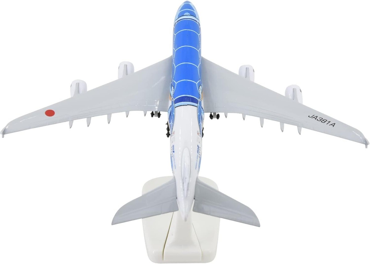 1:400 18cm A380 ANA Sea Turtle Metal Airplane Model Plane Toy