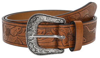 Western-Cowboy-Leather-Belts-for-Women-and-Men - Cowgirl Bohemian Style Turqu...