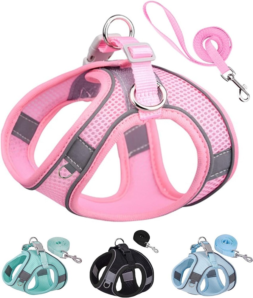 Dog Harness No Pull Puppy Harness and Leash Set Comfort, Safety, and Stylish