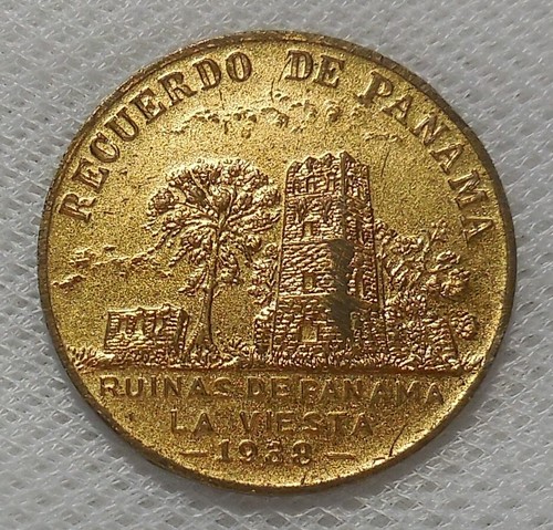 1938 PANAMA CENTRAL AMERICAN & CARRIBEAN GAMES MEDAL  - Picture 1 of 2