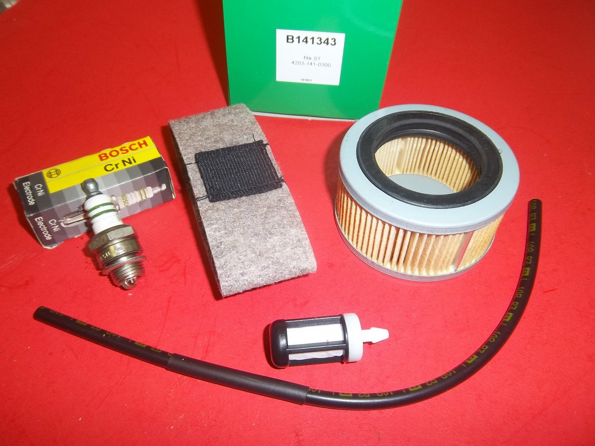 Silencieux Échappement Gubeter Stihl BR400/BR420/SR420 – Réf. 4203 140 0602 & 4203 007 1050