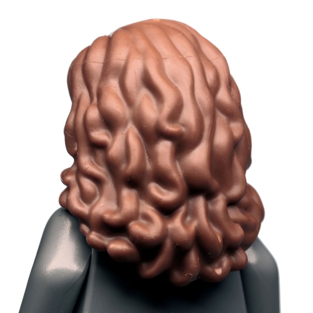 NEW LEGO - Figure Hair - Female - Wavy Long Reddish Brown x1