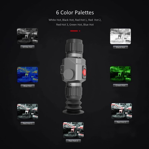 HT-C8 25mm~35mm Lens Digital IR Night Vision Monocular 384x288 Thermal Telescope - Picture 22 of 29
