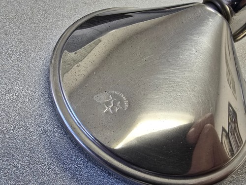ESPEJO PUERTA CROMADO DURANT CABEZA LG ORIGINAL USADO PORSCHE 911 912 SIN CRISTAL #16 - Imagen 10 de 10