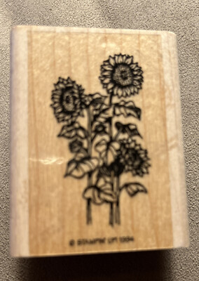STAMPIN UP Sunflowers 2 1/4 
