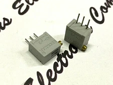 2pcs - BECKMAN / HELITRIM 68XR20 20R Multi Turn Potentiometer / Trimmer