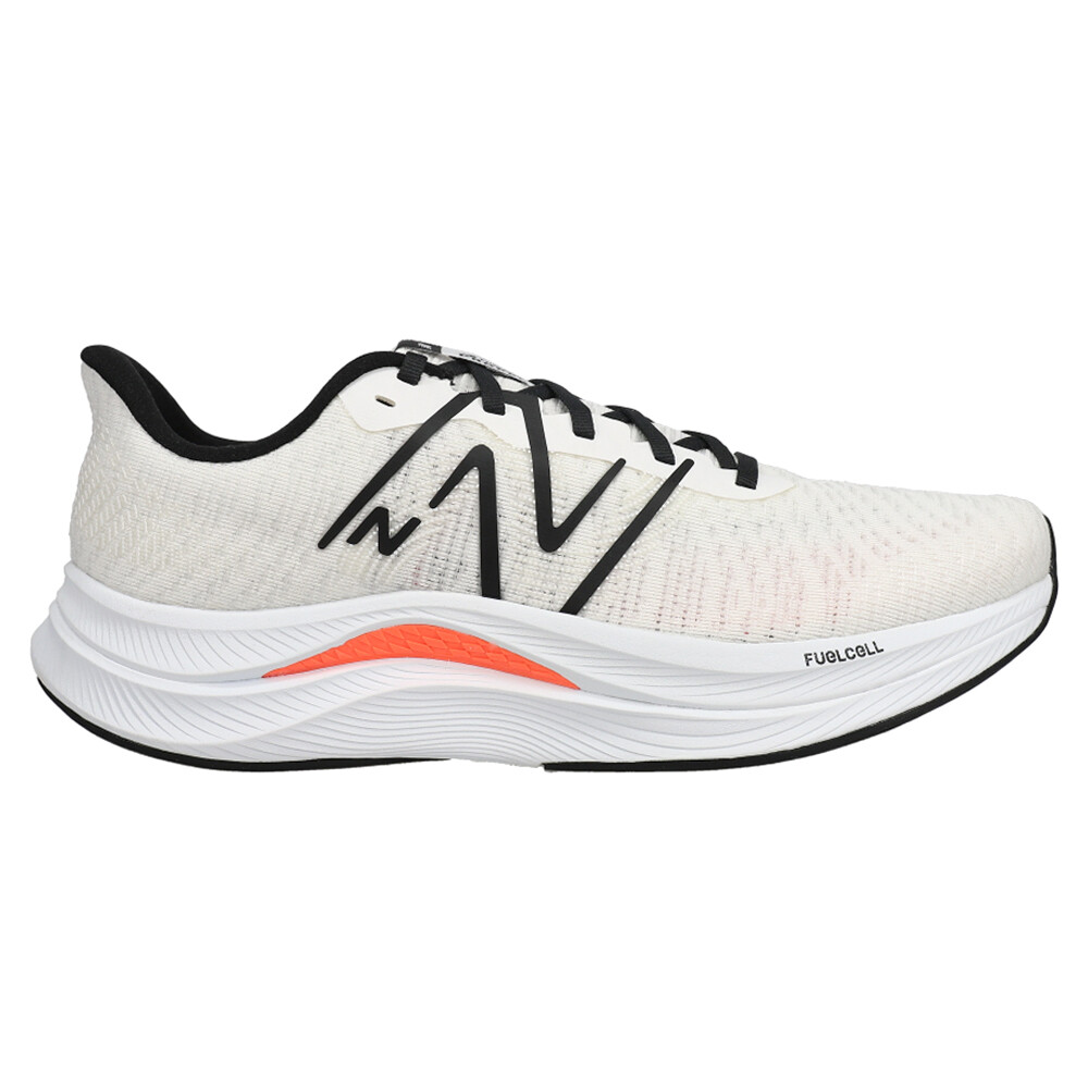 New Balance Fuel Cell Propel V4 Running  Mens White Sneakers Athletic Shoes MFCP