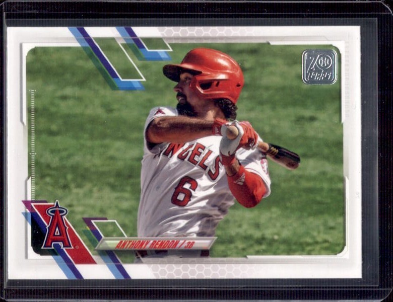 ANTHONY RENDON 2021 Topps Series 2 Photo Image Variation SP Short Print #550