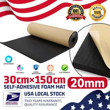 Adhesive Neoprene Rubber Sheet Sponge Foam Seat Padding for Craft 4/5" Thickness