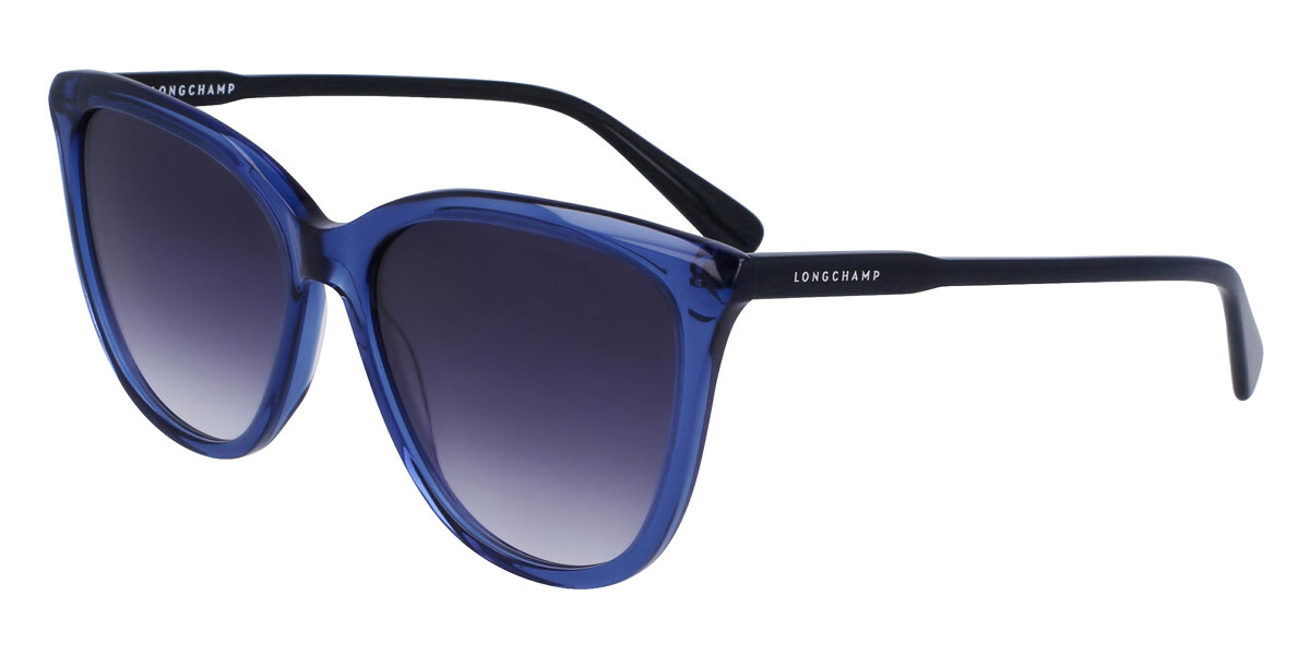 Longchamp Womens 56mm Blue Sunglasses LO718S-400 7590₽