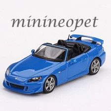 MINI GT HONDA S2000 AP2 TYPE S 1/64 DIECAST MODEL CAR APEX BLUE MGT00376