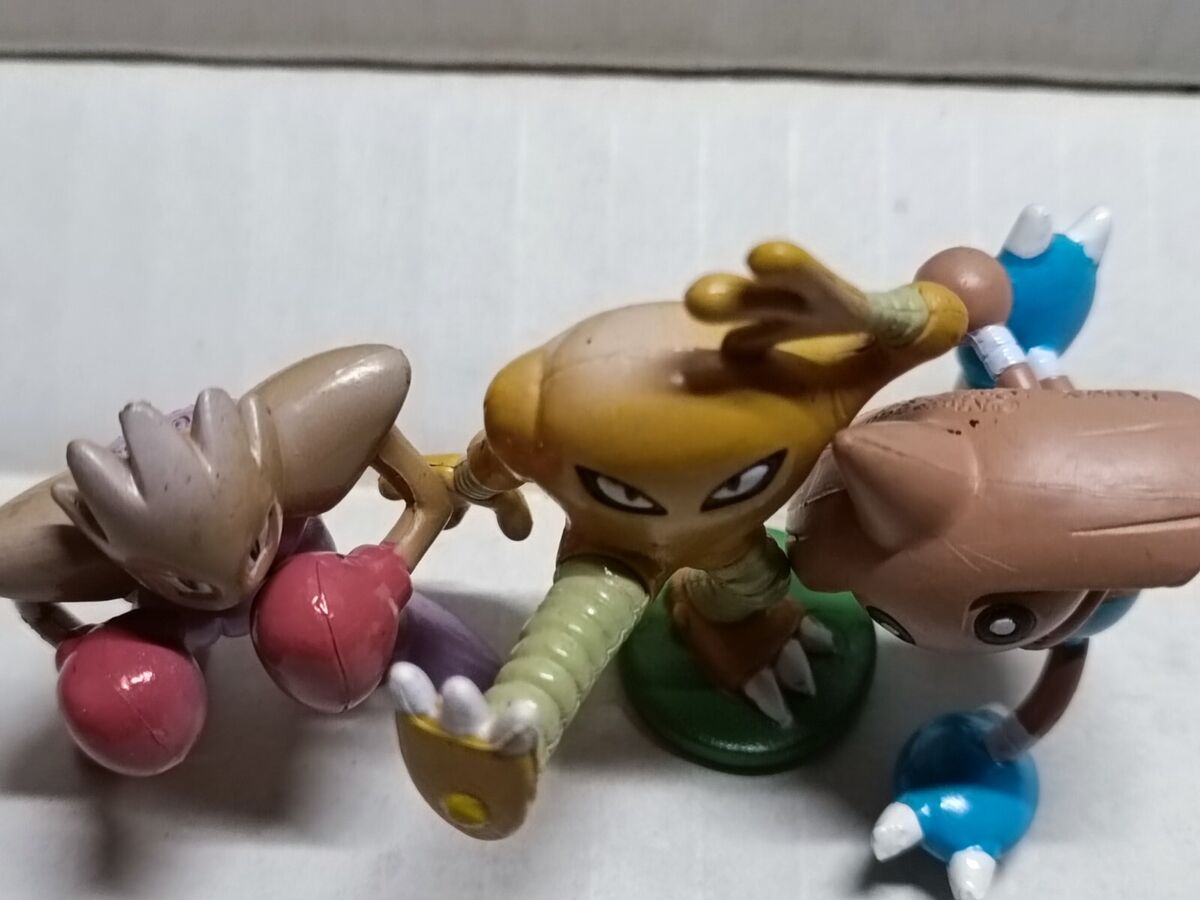 Pokemon TOMY 2 figures HITMONLEE,HITMONCHAN,HITMONTOP, NINTENDO, FREESHIP!