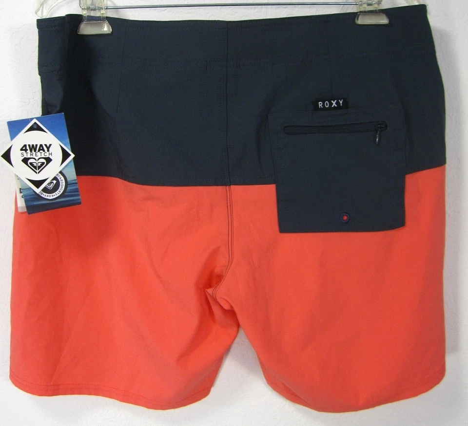 Roxy Boardshort NWT Boys Size 13 Shorts 4 way stretch drawstring pocket  - Image 4 of 4