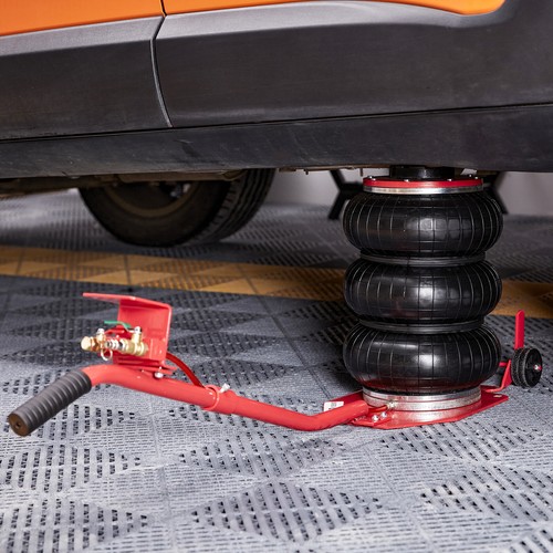 VEVOR Cric Pneumatique Cric de Levage Automobile 3 T 14-45 cm 3 Coussins d’Air - Imagen 8 de 12