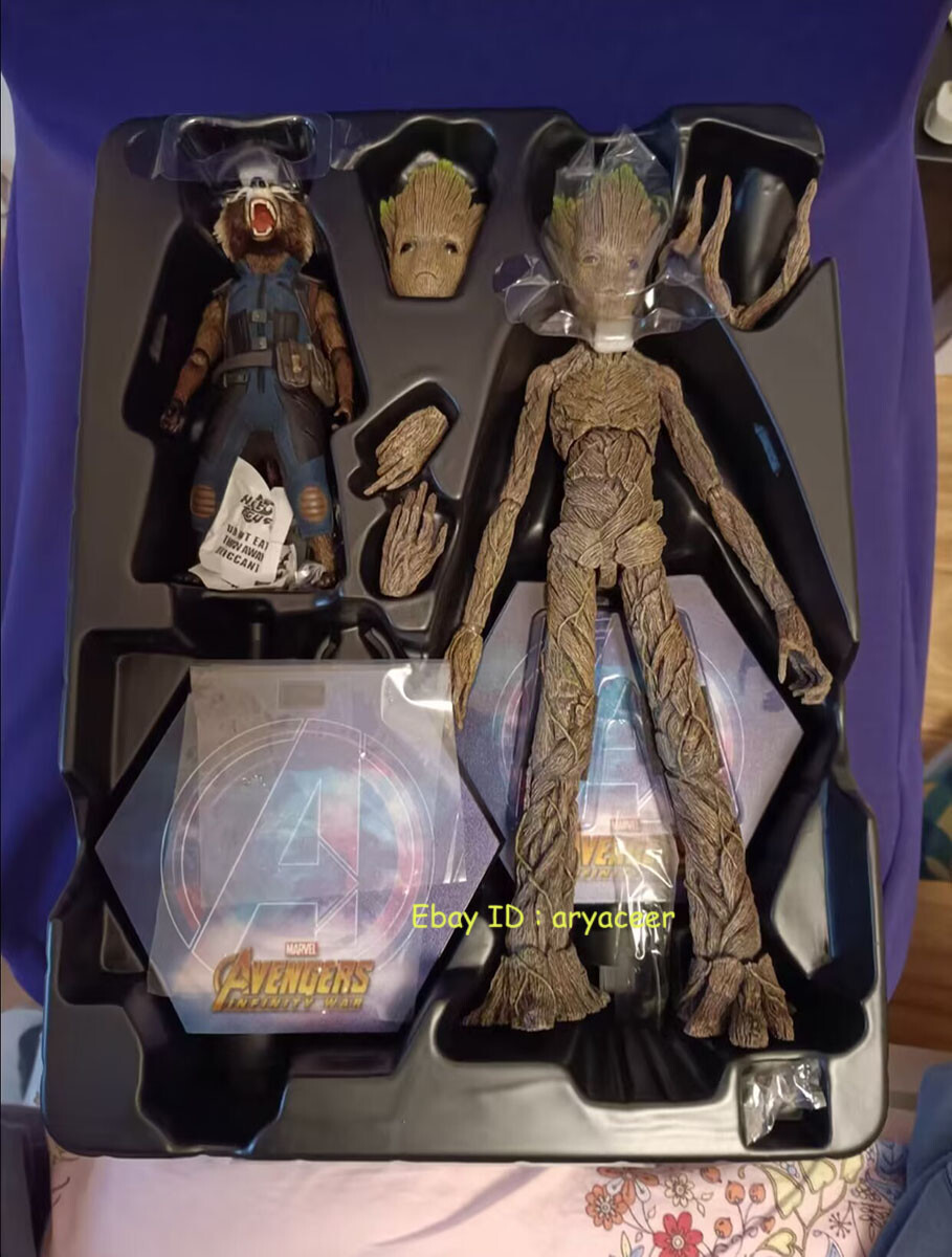 Hot Toys MMS476 Avengers: Infinity War Groot & Rocket 1/6 Hot Toys MMS476 Avengers: Infinity War Groot & Rocket 1/6