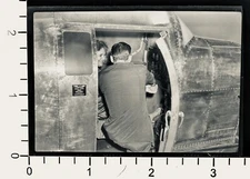 Curtiss Wright Dehmel Flight Trainer Simulator Photo Negative VTG  OOAK A10Q-3