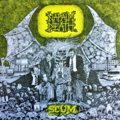 NAPALM DEATH - Scum LP Vinyl Album - Earache FDR Remastered