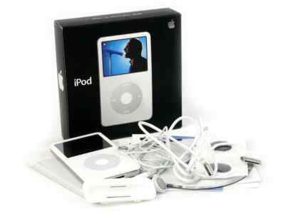 iPod Classic 第5.5世代60GB 再生品 Apple iPod Classic 5th Generation 60GB Black A1136 MA147LL