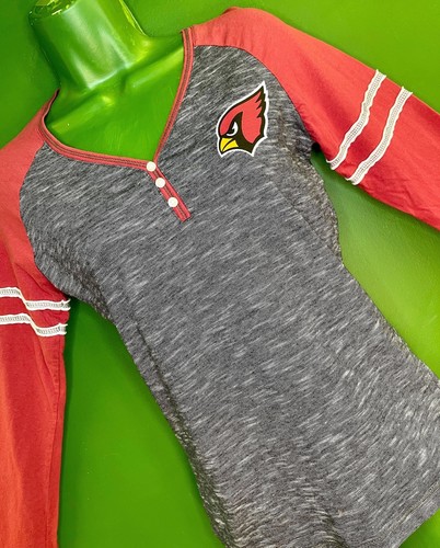Camiseta para mujer NFL Arizona Cardinals Majestic L/S Space Dye pequeña - Imagen 3 de 6