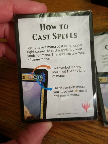 Magic The Gathering Starter 2018 paquete de tarjetas promocionales Green Mage dos - 30 barajas de cartas - Imagen 11 de 12