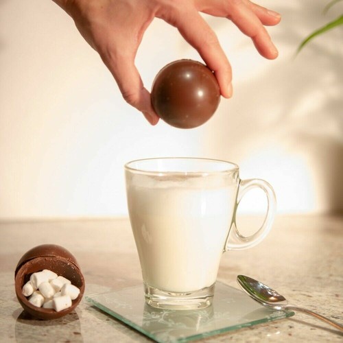 3er-Pack heiße Schokoladenbombe Marshmallow Schlafenszeit Leckerbissen Getränk Kinder Neuheit Weihnachtsgeschenk