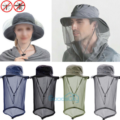 Sun Hat with Removable Mosquito Head Net for Outdoor Hiking Fishing Camping Sun Hat with Removable Mosquito Head Net for Outdoor Hiking Fishing Camping
