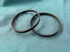 2 NEW DRIVE BELTS 4PJ373 MADE IN USA FOR AIR PUMP COMPRESSOR 4 RIB BELTS