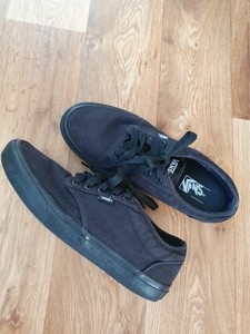 tenis todo preto vans