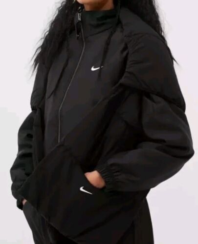 Nike Therma-Fit Quilted Wrap Scarf Black Womens DO8855 010 New - Picture 3 of 9
