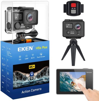 Eken H5s Plus Ultra Hd Action Camera 4k 12mp With Touch Screen Eis Underwater Ebay