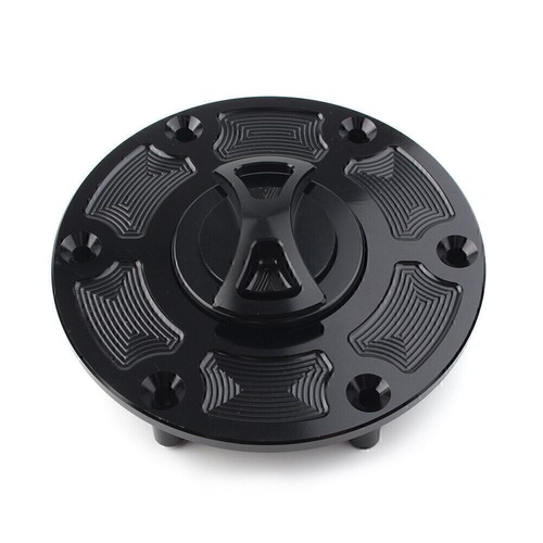 Fit BMW R1200RT R1200GS AD 2013 - 19 R1200R 2014 - 19 Motor Fuel Tank Cap Black - Picture 2 of 11