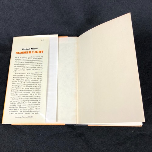 Summer Light by Herbert MASON First Edition 1980 HCDJ 1st - Picture 4 of 10
