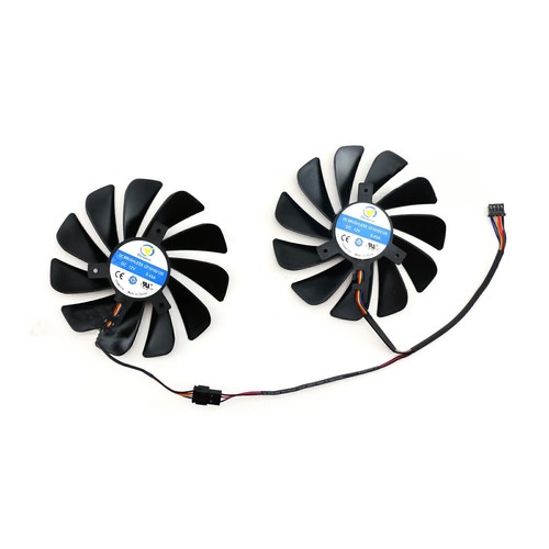 For XFX RX Vega56 RX580 590 Video GPU Cooling Fan FDC10U12S9-C Graphics Card Fan - Picture 4 of 8