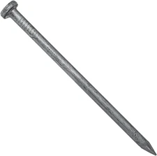 3-1/2" Exterior Hot Dipped Galvanized Common Framing Nail (16D) 1 Pound Box ~40