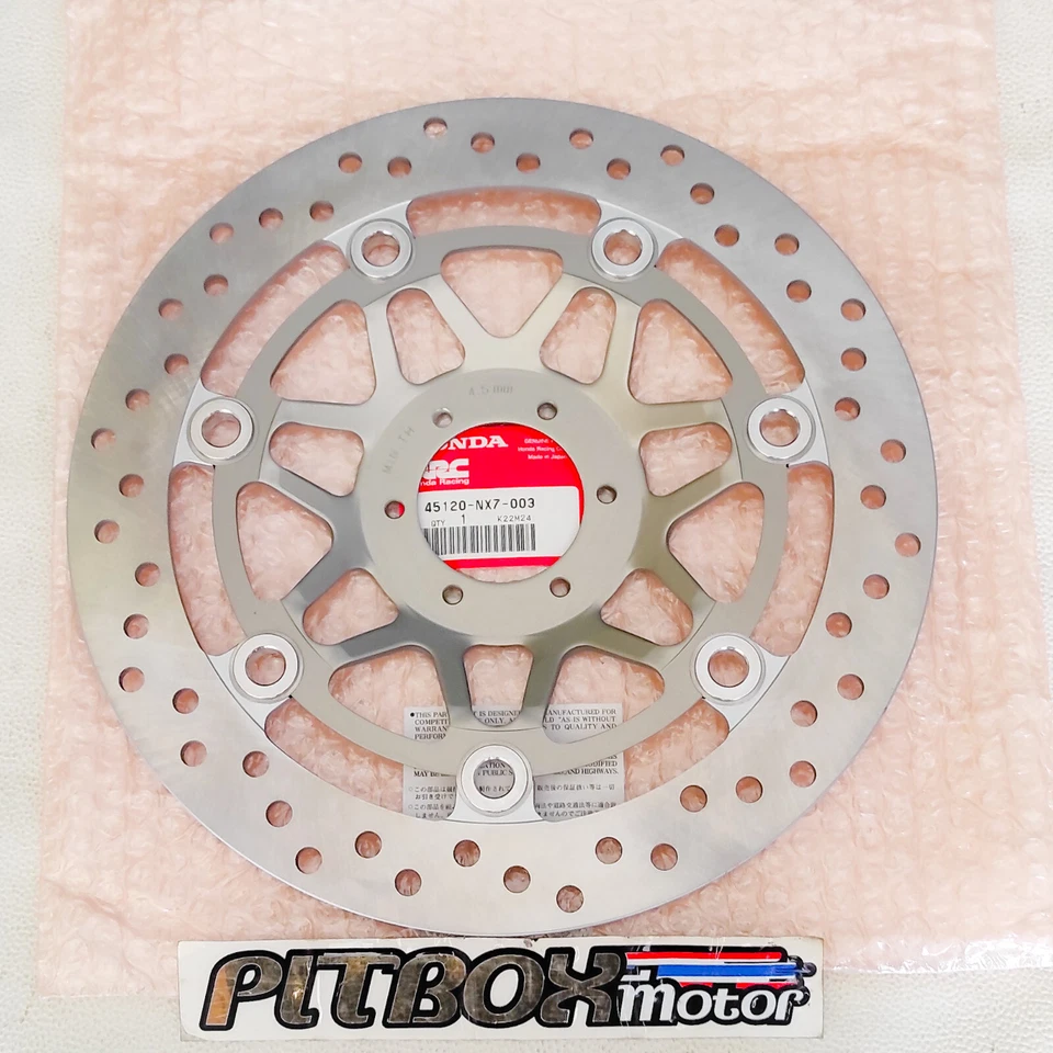 Freno de disco delantero Honda RS 125 NSF 250 HRC 295 mm Honda Racing Corporation genuino Foto 2 de 4
