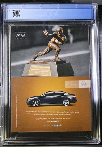 2012 Sports Illustrated Magazine Graded CGC 9.4 Tom Brady Cover Rare Newsstand - Picture 2 of 2