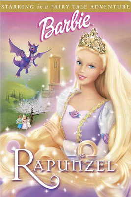 BARBIE AS RAPUNZEL Movie POSTER 27x40