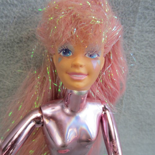 SPECTRA Mattel Barbie bambola rosa metallizzato futuristica articolata - Foto 2 di 9