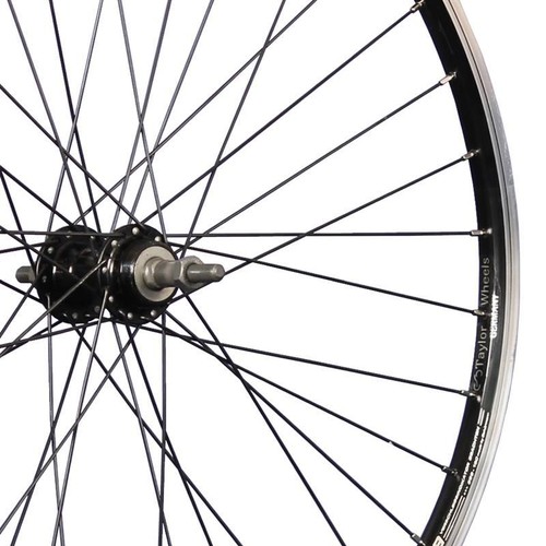 Laufrad 26 Zoll Fahrrad Hinterrad Hohlkammer Felge Schraubkranz Nabe 5-9 schwarz - Bild 2 von 9